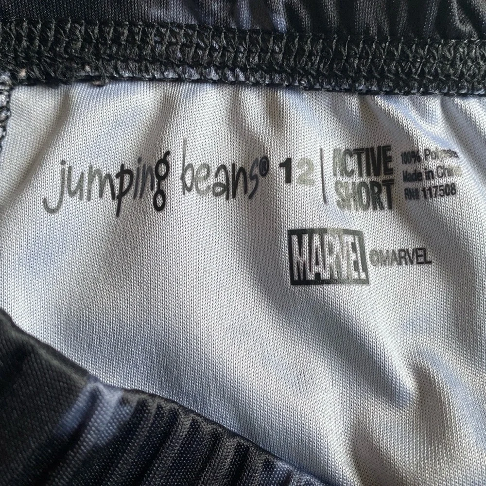Spider-Man Black Camo Shorts from Jumping Beans, Size Youth 12